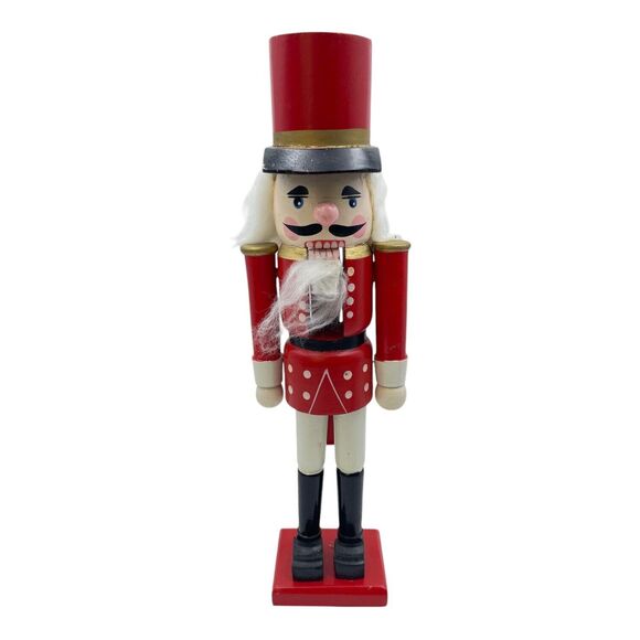 Kingsbridge Group 15" Red Nutcracker Santa Claus Soldier Christmas Holiday Decor - Picture 1 of 4